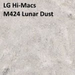 LG Hi-Macs M424 Lunar Dust
